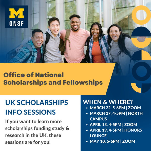 ONSF UK Scholarships