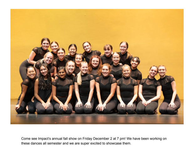 Impact Dance Spring Show