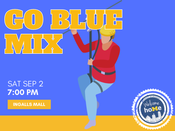 go blue mix zipline