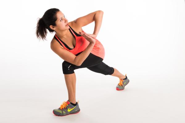 woman doing pilates