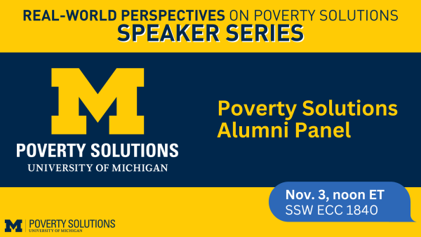 PS Alumni Lecture Advertisement