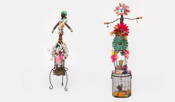 2 figures by Teresa Tolliver