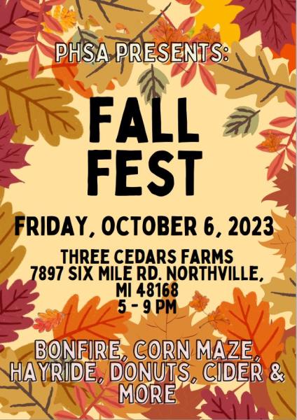 PHSA 2023 Fall Fest