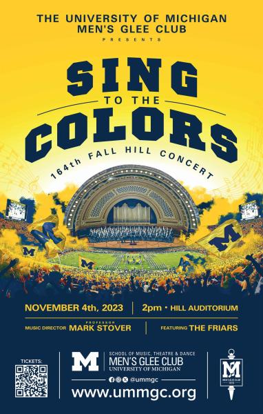 Men's Glee Club Fall Concert