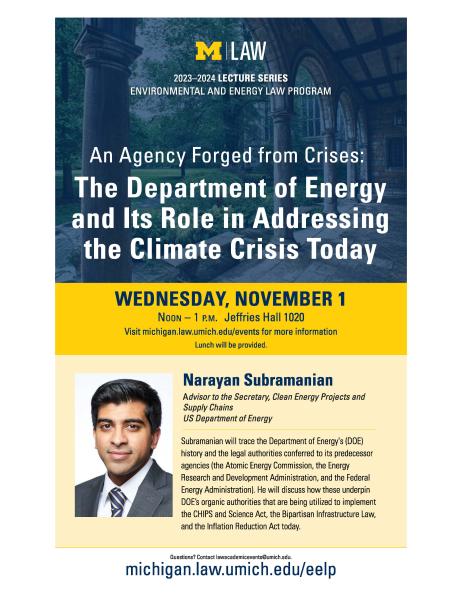 DOE Climate Crisis poster