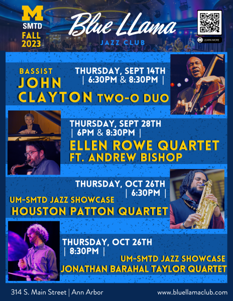 SMTD Jazz Showcase at the Blue Llama Jazz Club