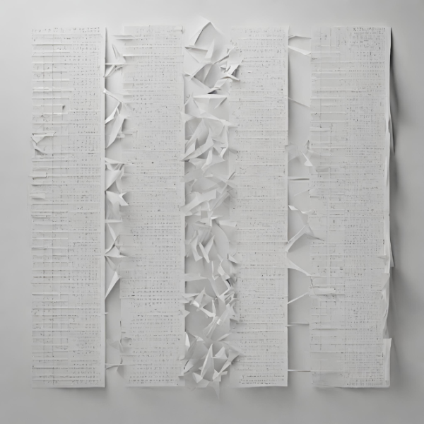 AI generated image of the prompt “messy low tech algorithms” based on the DALL·E 2 text to image generator from OpenAI.    There’s no link to it because it’s just an AI generated image.