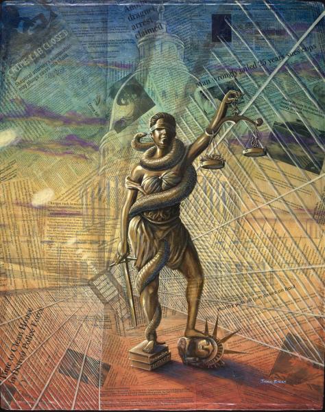 Jamal Biggs, The Demise of Liberty, 2023