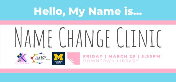 Name Change Clinic