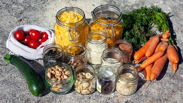 Food in Mason Jars