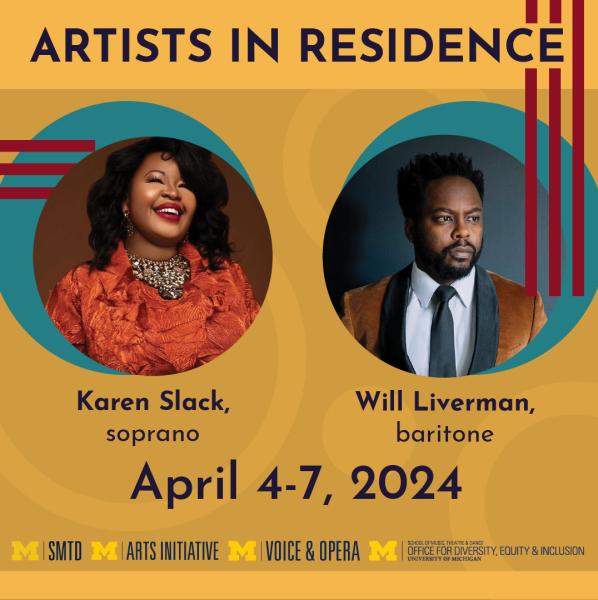 Will Liverman and Karen Slack, with Jon King, piano