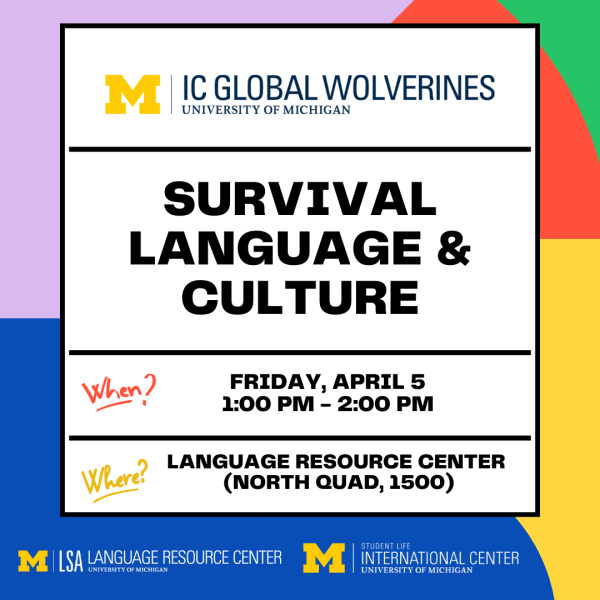 Colorful image that showcases the title of the event, date, time, and sponsor information