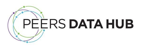 Atom circles with PEERS Data Hub