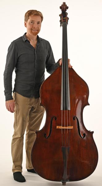 Nicholas Walker, double bass with Strings faculty and graduate students
