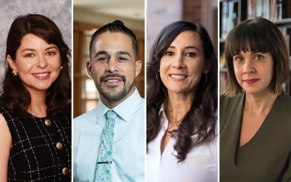 L-R: Kristina Fullerton Rico, William D. Lopez, Mara Ostfeld, Angela García