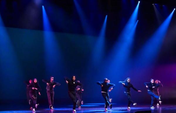 Detroit's House of Jit on stage during a performance.