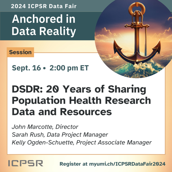 Promo image for a DSDR webinar