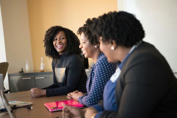 Stock image of female engineers