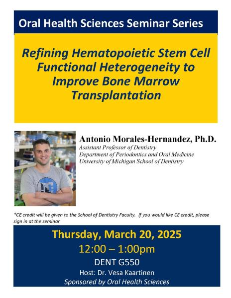 Flyer for event