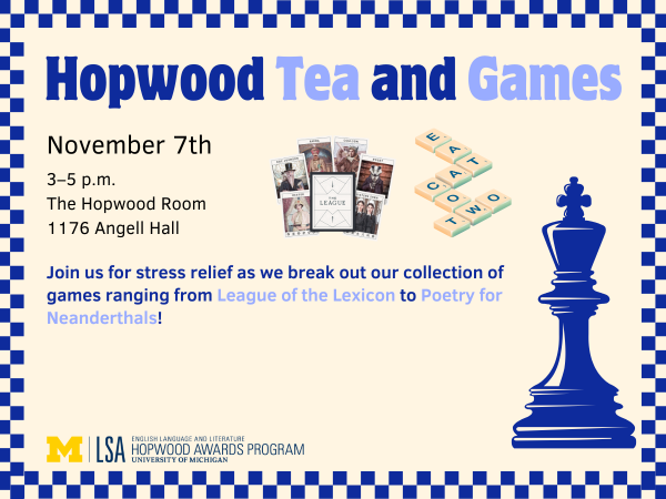 Flyer with event details - time, description, location