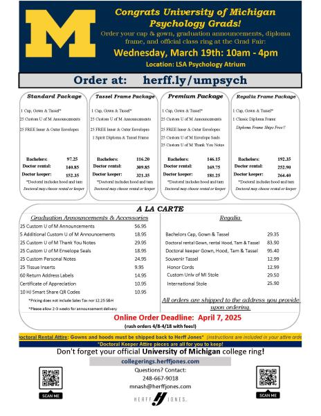 Herff Jones 2026 graduation package options