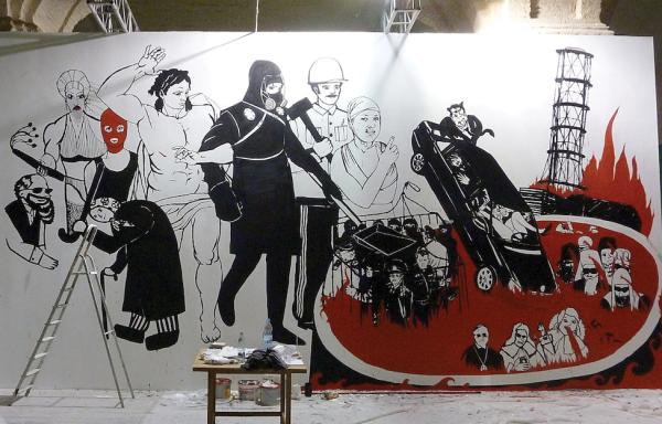 Koliivschyna Last Judgment 2013 by Volodymyr Kuznetsov in Ukraine