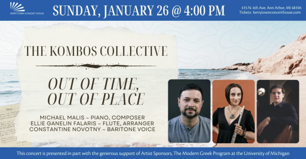 The Kombos Collective Concert: Out of Time Out of Place