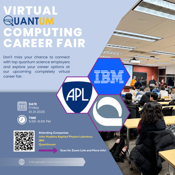 Infographic for the event, with a photo from a club meeting, the logos of the attending companies, and a description of the event.