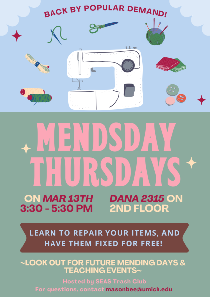 Mending Event Flyer