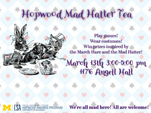 Flyer with event details - time, description, location