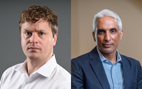 John Hudson and Javed Ali photo