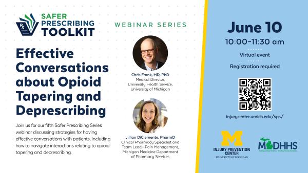 Event Graphic for Safer Prescribing Series
