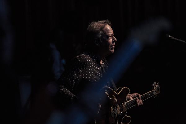 Boz Scaggs with guitar