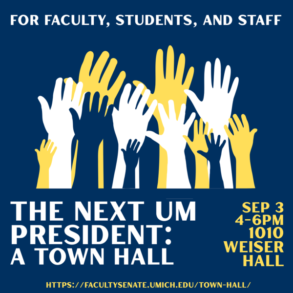 Picture of event poster. Includes date time and location as follows: September 3rd from 4 to 6pm in Weiser Hall 1010