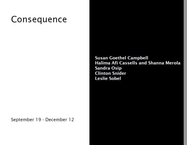 Consequence Exhibition