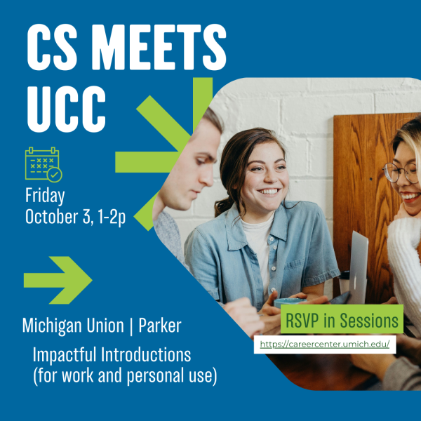 Graphic outlining details as posted, shows students meeting together at desk (P: Brooke Cagle on Unsplash).