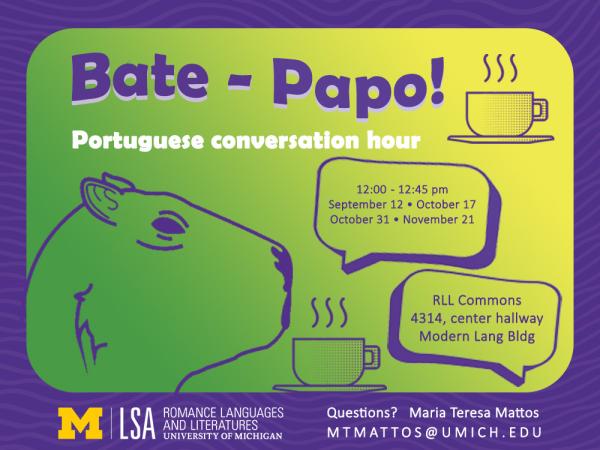 Bate-Papo Poster