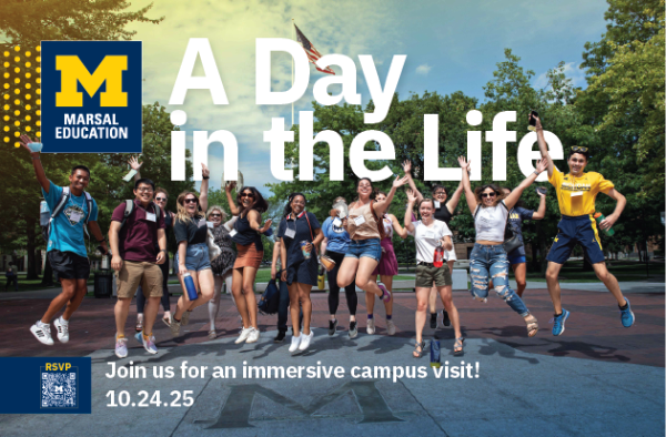 Poster of the Day in the life event with event details and how to register
