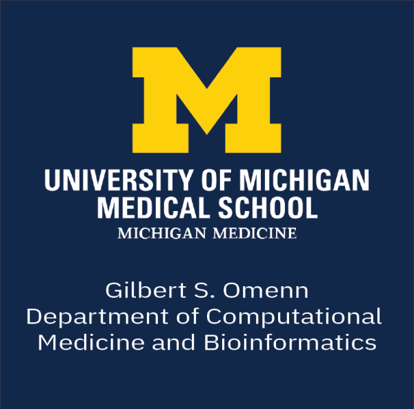 Gilbert S. Omenn Department of Computational Medicine and Bioinformatics logo
