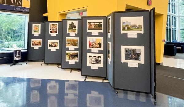 Photos on display