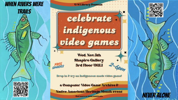 Celebrate Indigenous video games: When River's Were Trails and Never Alone.