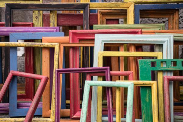 Colorful frames