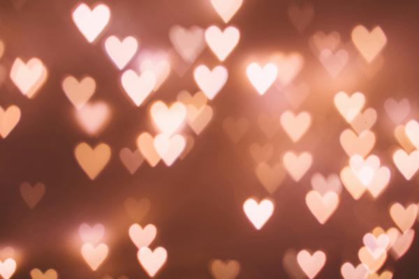 Floating hearts