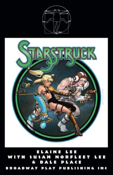 Starstruck poster that has two women in futuristic gear