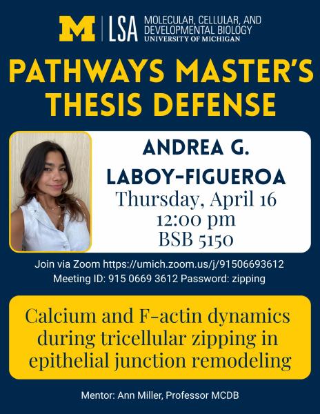 poster with image of Andrea