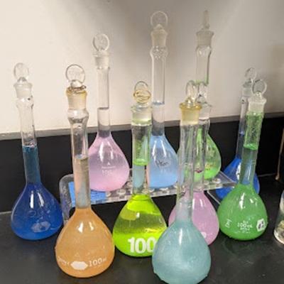 Flask potions made at the Lab Swap Shop