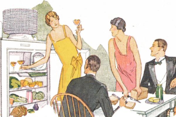 General Electric Refrigerator: Simplified Electric Refrigeration, General Electric, 1928.