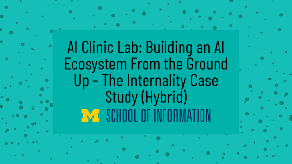 AI Clinic Lab: Building an AI Ecosystem From the Ground Up - The Internality Case Study (Hybrid)