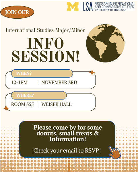 This image is a fall themed flyer of the event outlining the date, time, and location of the event.