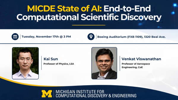 MICDE State of AI: End-to-End Discovery